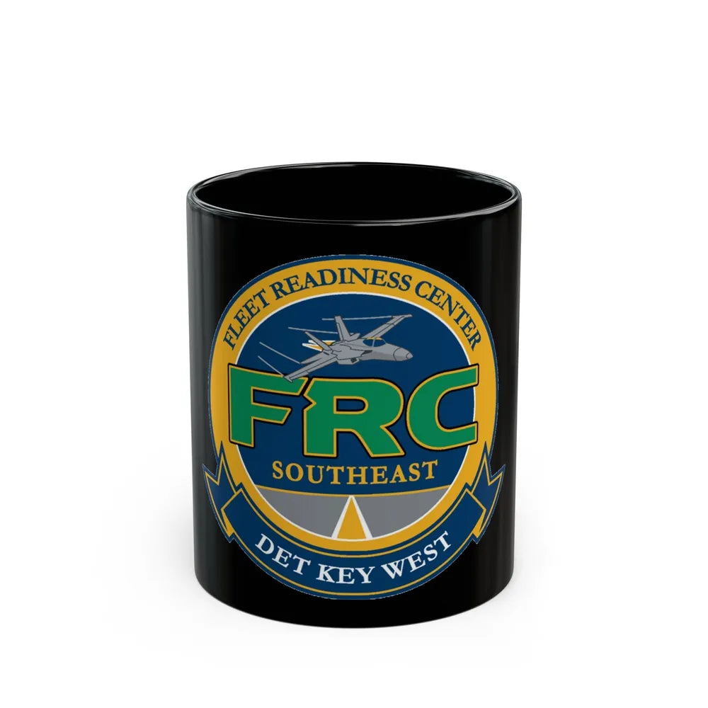 FRC DET Key West Fleet Readiness Center (U.S. Navy) Black Coffee Mug-11oz-Go Mug Yourself