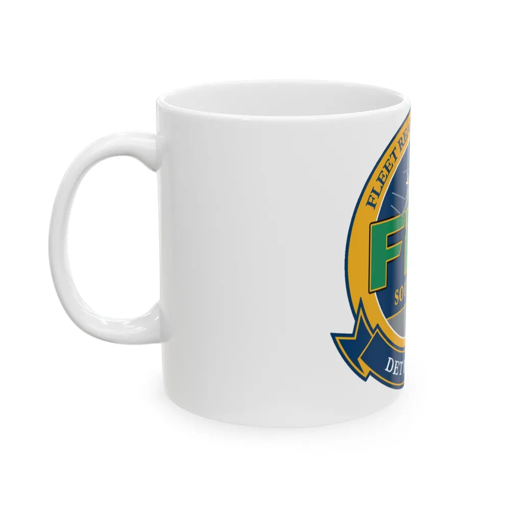 FRC DET Key West Fleet Readiness Center (U.S. Navy) White Coffee Mug-Go Mug Yourself