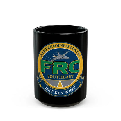 FRC DET Key West Fleet Readiness Center (U.S. Navy) Black Coffee Mug 15oz - Go Mug Yourself