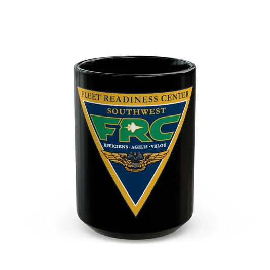 FRC Southwest Fleet Readiness Center (U.S. Navy) Black Coffee Mug 15oz - Go Mug Yourself