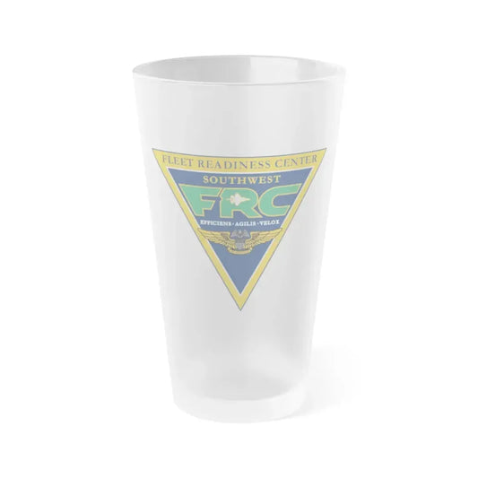 FRC Southwest Fleet Readiness Center (U.S. Navy) Frosted Pint Glass 16oz Default Title - Go Mug Yourself