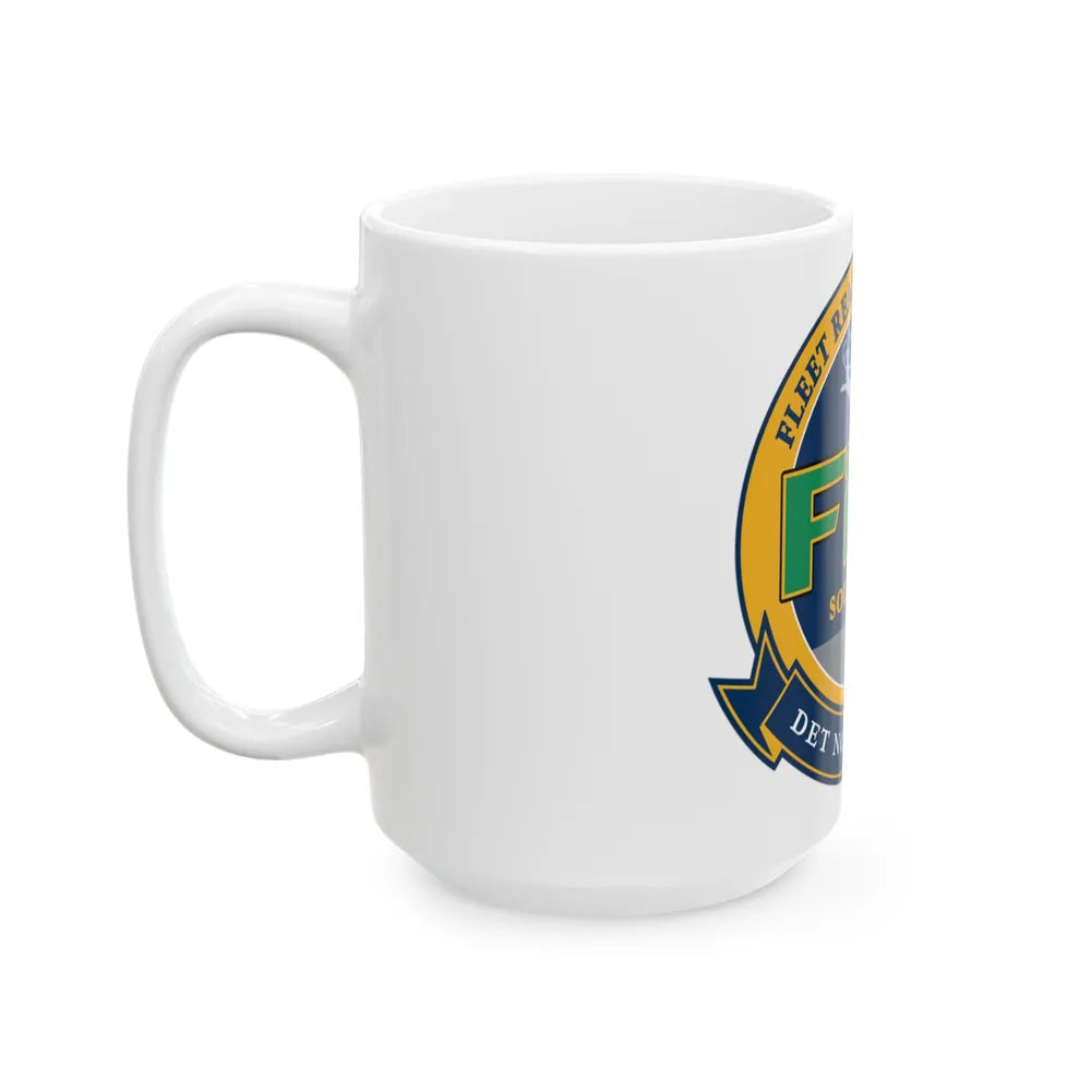 FRC Southwest North Island Fleet Readiness Center (U.S. Navy) White Coffee Mug-Go Mug Yourself