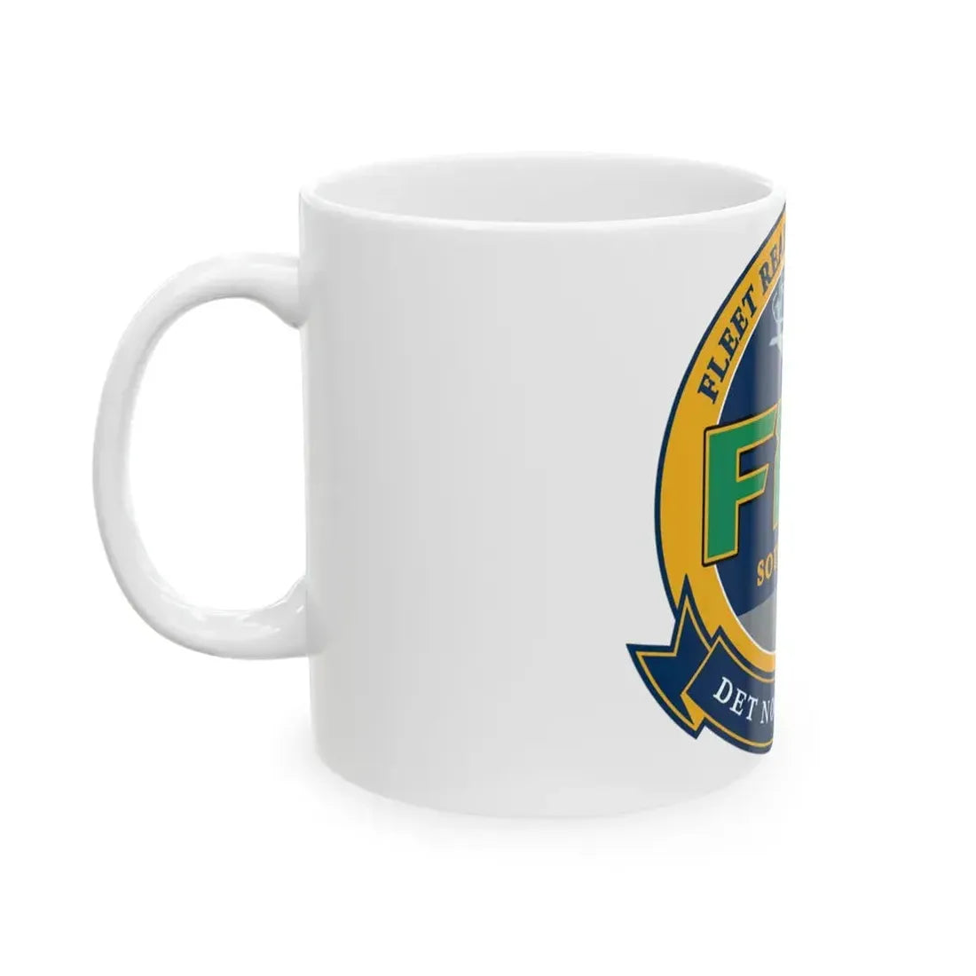 FRC Southwest North Island Fleet Readiness Center (U.S. Navy) White Coffee Mug - Go Mug Yourself