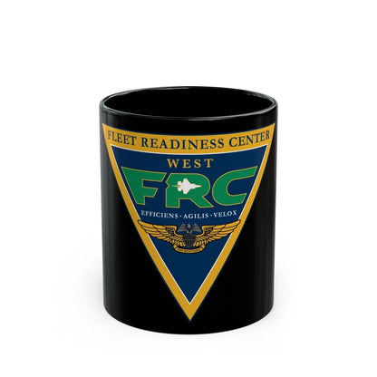 FRC West Fleet Readiness Center (U.S. Navy) Black Coffee Mug-11oz-Go Mug Yourself