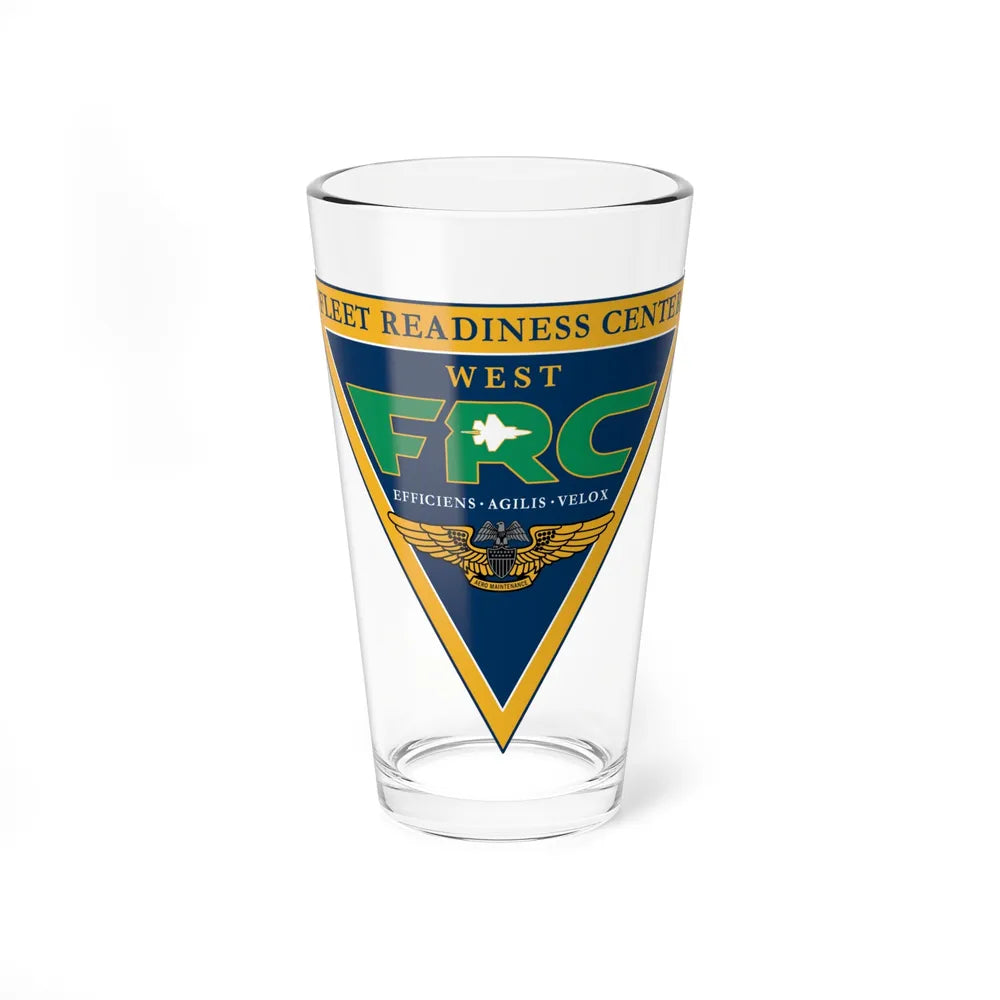 FRC West Fleet Readiness Center (U.S. Navy) Pint Glass 16oz-16oz-Go Mug Yourself