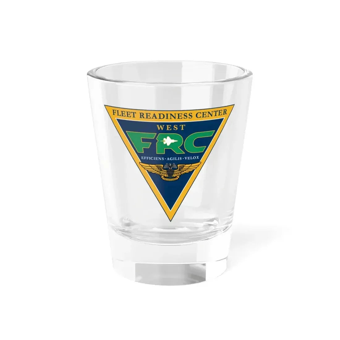 FRC West Fleet Readiness Center (U.S. Navy) Shot Glass 1.5oz 1.5oz - Go Mug Yourself