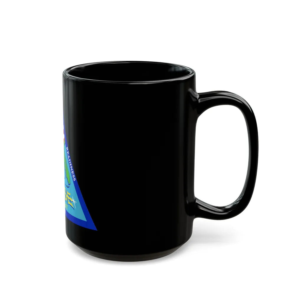 FRCSE Fleet Readiness Center South East (U.S. Navy) Black Coffee Mug-Go Mug Yourself