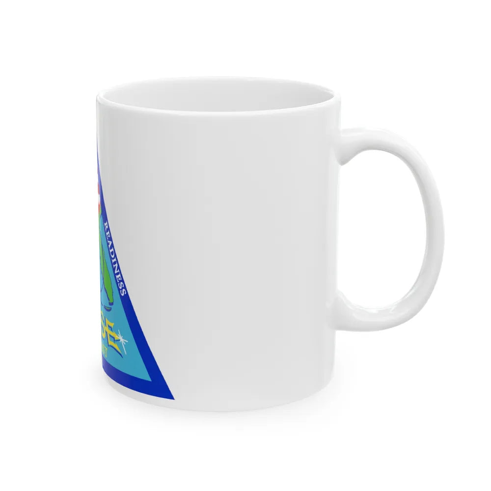 FRCSE Fleet Readiness Center South East (U.S. Navy) White Coffee Mug-Go Mug Yourself