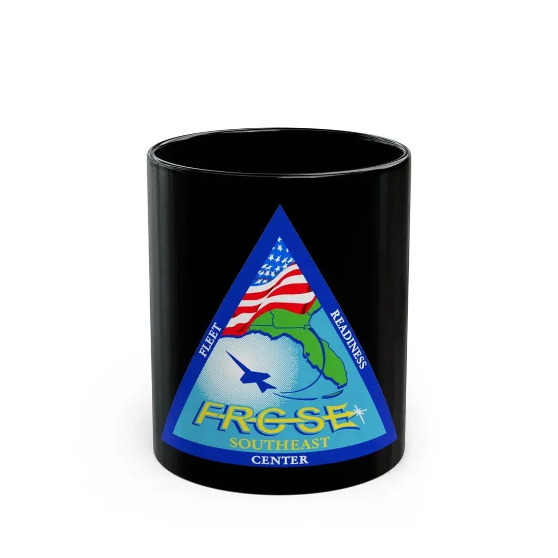 FRCSE Fleet Readiness Center South East (U.S. Navy) Black Coffee Mug 11oz - Go Mug Yourself
