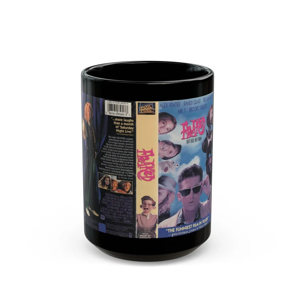 FREAKED (VHS COVER) - Black Coffee Mug-15oz-Go Mug Yourself