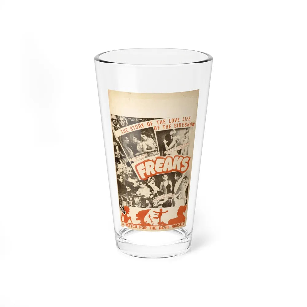 FREAKS (3) 1932 Movie Poster - Pint Glass 16oz-16oz-Go Mug Yourself