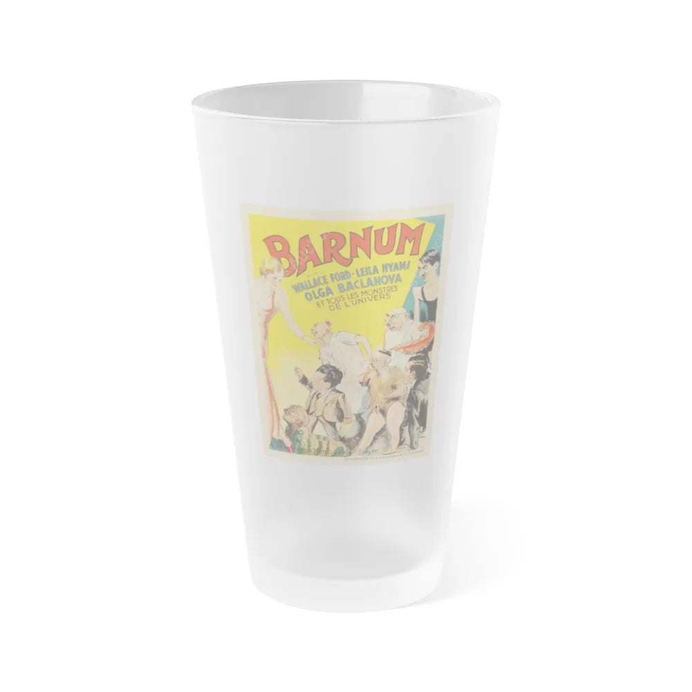 FREAKS (BARNUM) (BELGIAN) 1932 Movie Poster - Frosted Pint Glass 16oz-16oz-Frosted-Go Mug Yourself