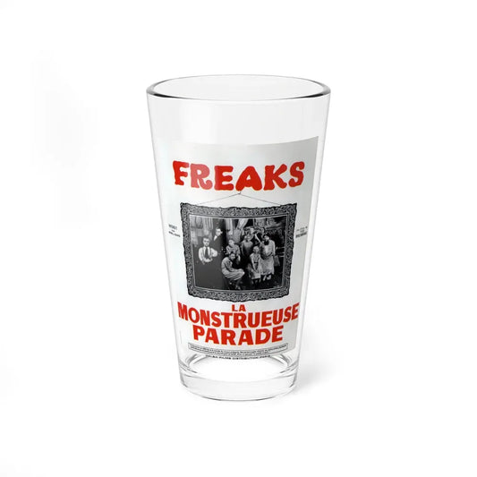 FREAKS (FRENCH) 1932 Movie Poster - Pint Glass 16oz 16oz - Go Mug Yourself