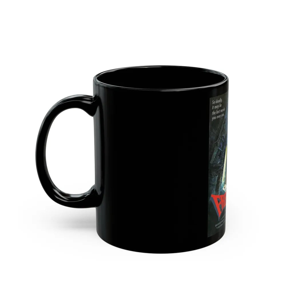 FREAKSHOW 1989 Movie Poster - Black Coffee Mug-Go Mug Yourself