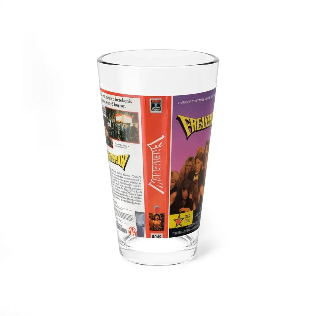 FREAKSHOW (VHS COVER) Pint Glass 16oz 16oz - Go Mug Yourself