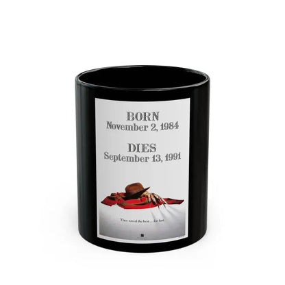 FREDDY'S DEAD (TEASER) 1991 Movie Poster - Black Coffee Mug 11oz - Go Mug Yourself