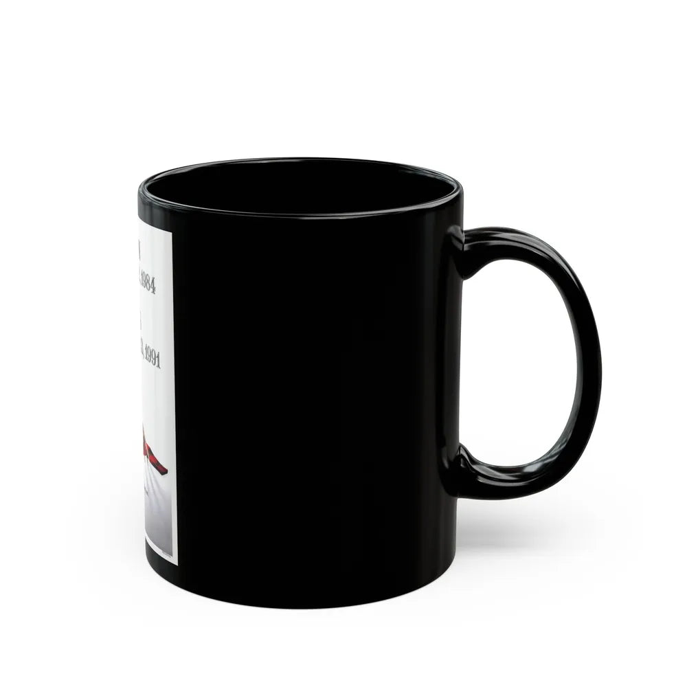 FREDDY'S DEAD (TEASER) 1991 Movie Poster - Black Coffee Mug-Go Mug Yourself