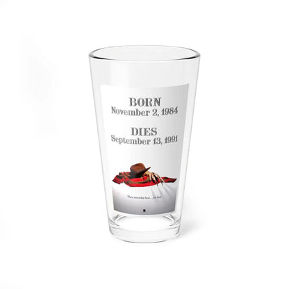 FREDDY'S DEAD (TEASER) 1991 Movie Poster - Pint Glass 16oz-16oz-Go Mug Yourself