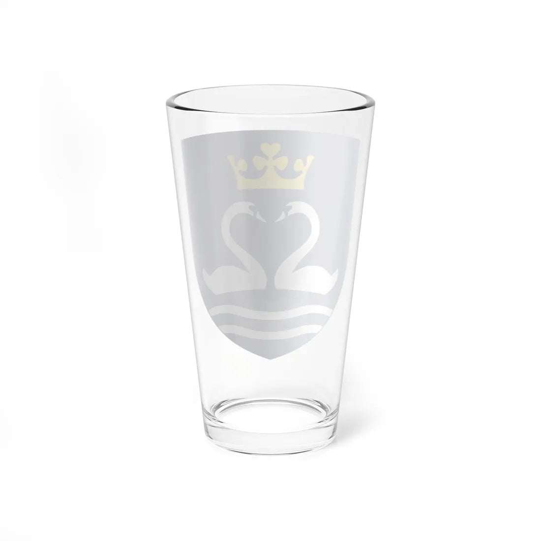 Fredensborg Kommune coa (Denmark) (Coat of Arms) Pint Glass 16oz - Go Mug Yourself