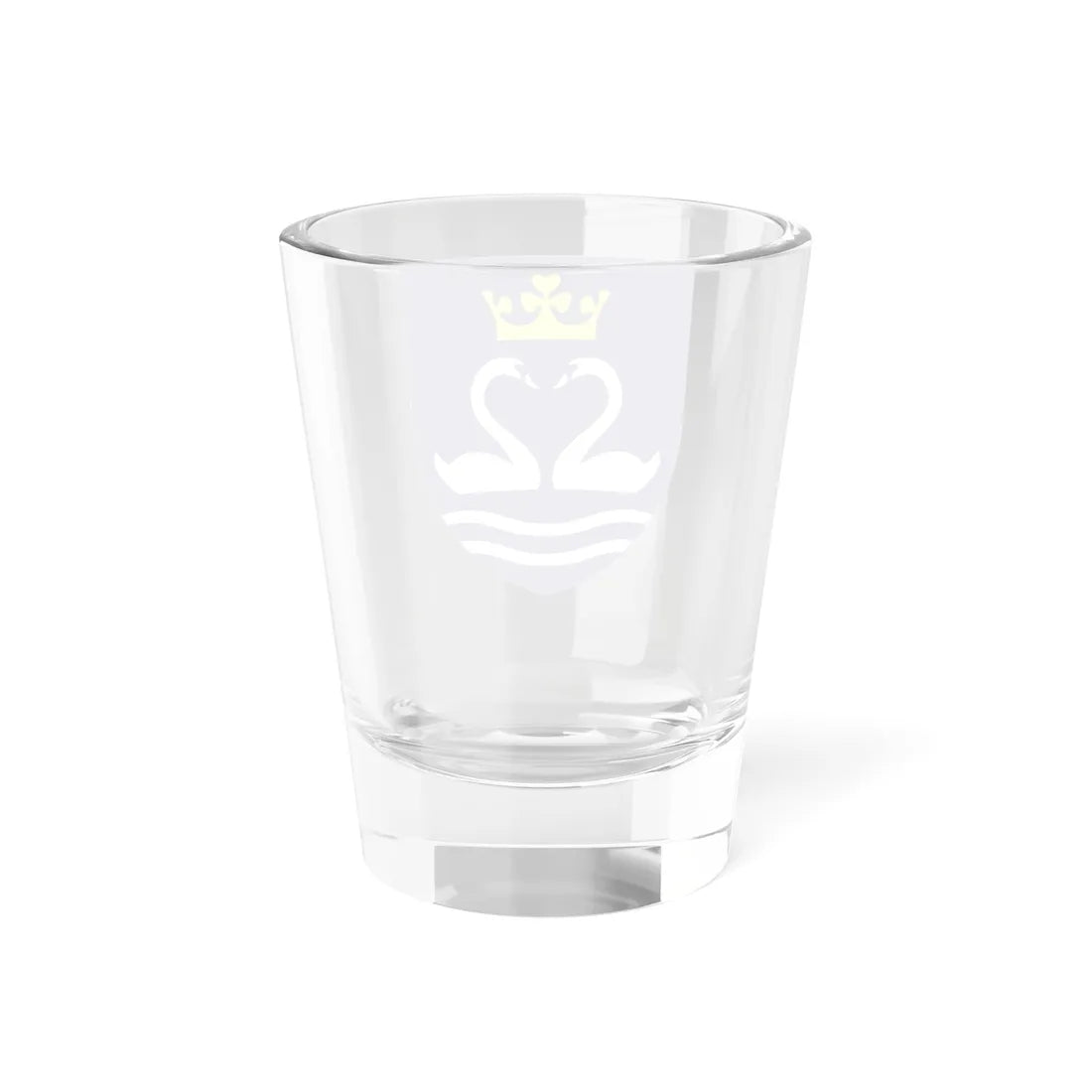 Fredensborg Kommune coa (Denmark) (Coat of Arms) Shot Glass 1.5oz - Go Mug Yourself