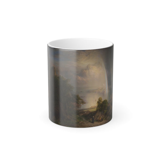 Frederic Edwin Church (1826-1900) Aegean Sea - Color Changing Mug 11oz-11oz-Go Mug Yourself
