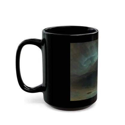 Frederic Edwin Church (1826-1900) Aurora Borealis - Black Coffee Mug - Go Mug Yourself