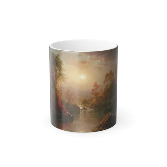 Frederic Edwin Church (1826-1900) Autumn - Color Changing Mug 11oz-Go Mug Yourself