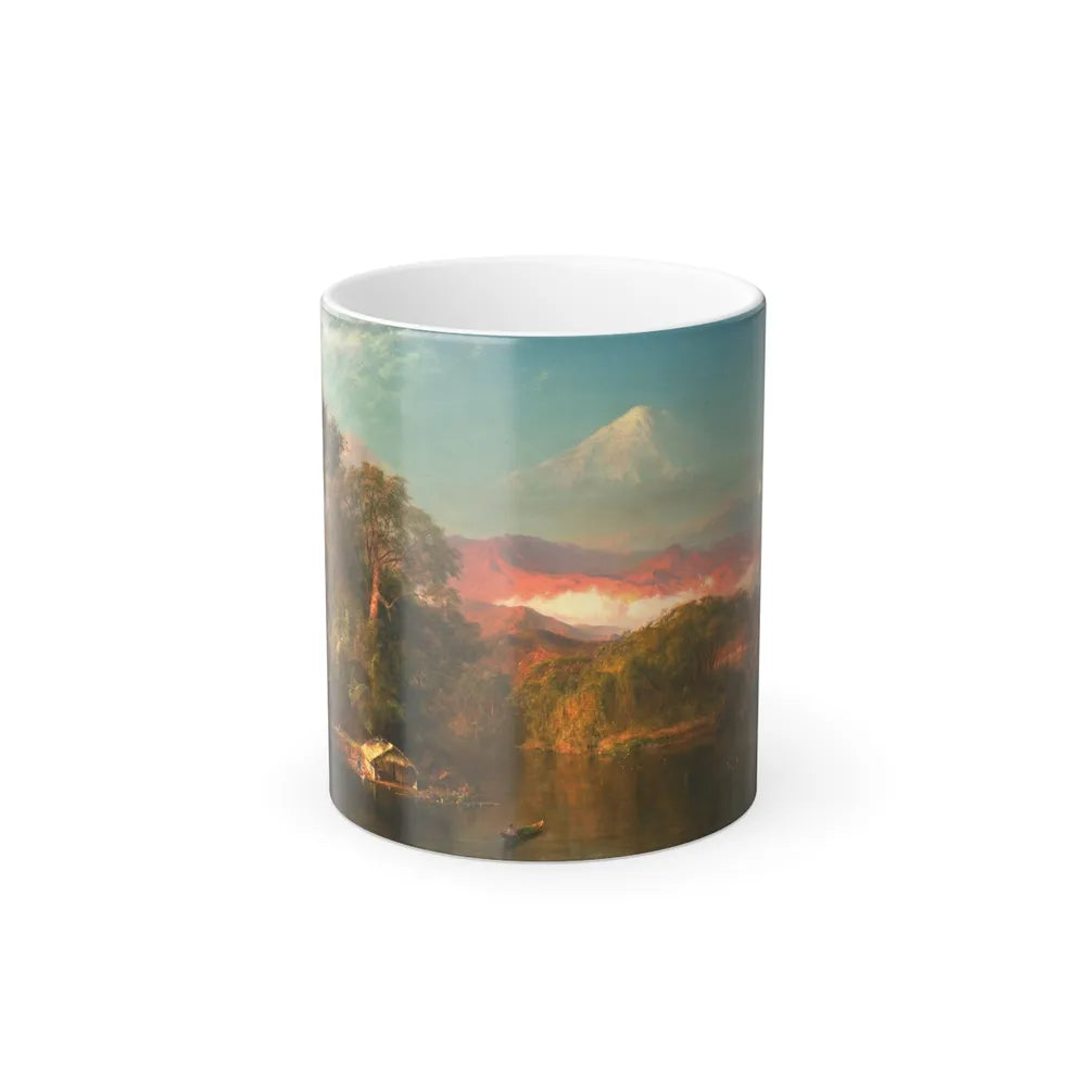 Frederic Edwin Church (1826-1900) Chimborazo - Color Changing Mug 11oz-Go Mug Yourself