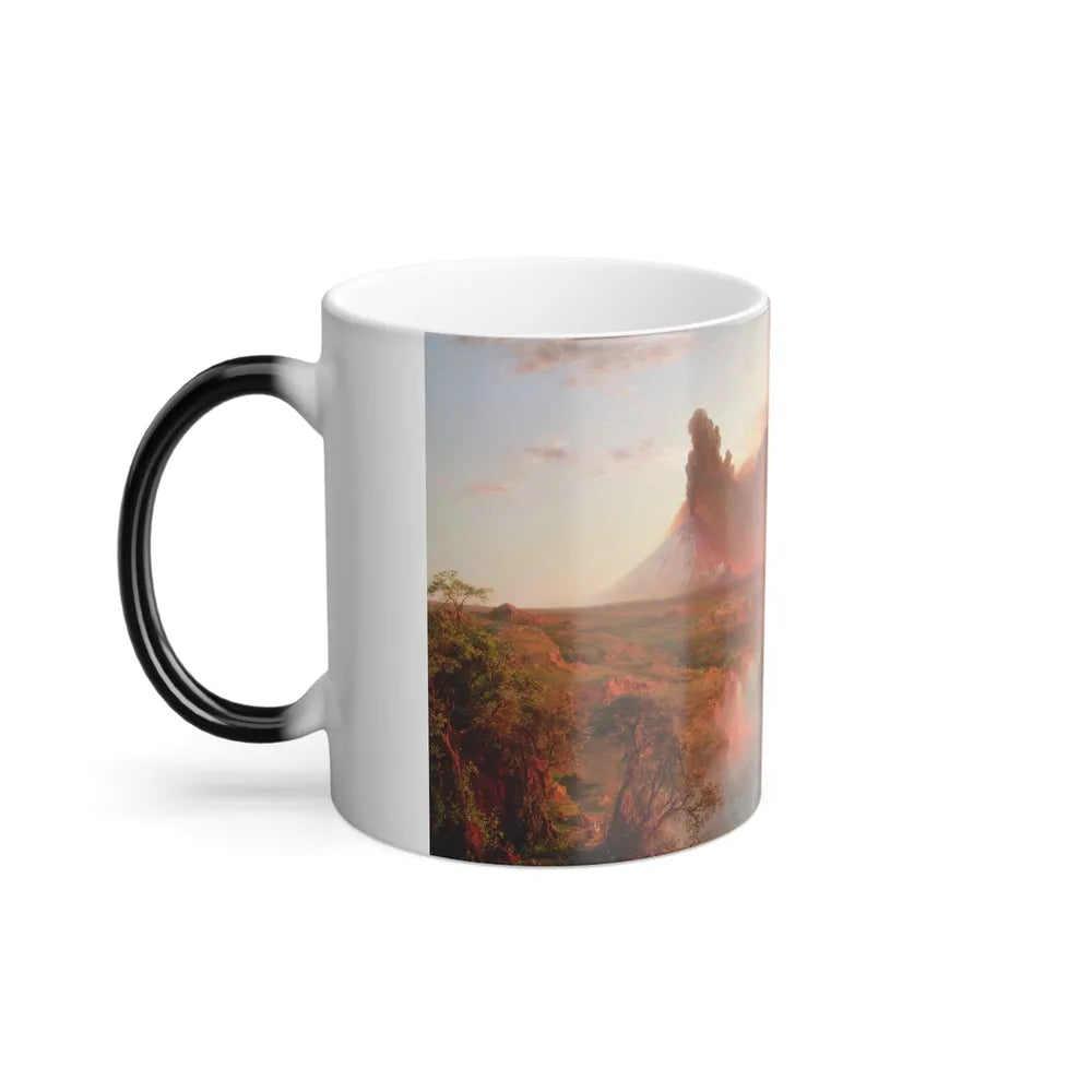 Frederic Edwin Church (1826-1900) Cotopaxi - 1862 hr - Color Changing Mug 11oz-Go Mug Yourself