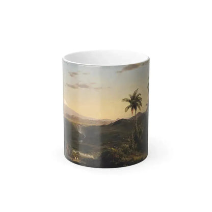 Frederic Edwin Church (1826-1900) Cotopaxi - oil on canvas 1855 - Color Changing Mug 11oz Default Title 11oz - Go Mug Yourself