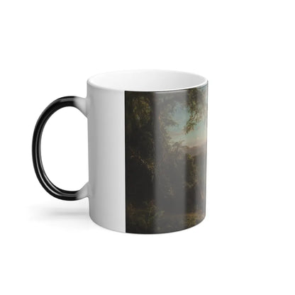 Frederic Edwin Church (1826-1900) Dawn in the Tropics - oil on canvas 1871 - Color Changing Mug 11oz-Go Mug Yourself