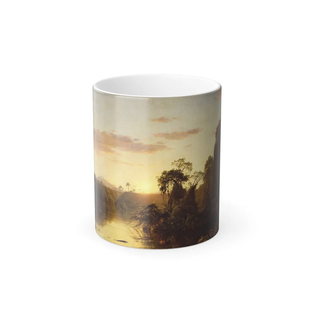 Frederic Edwin Church (1826-1900) La Magdalena - Oil on canvas%0a1854 - Color Changing Mug 11oz-11oz-Go Mug Yourself