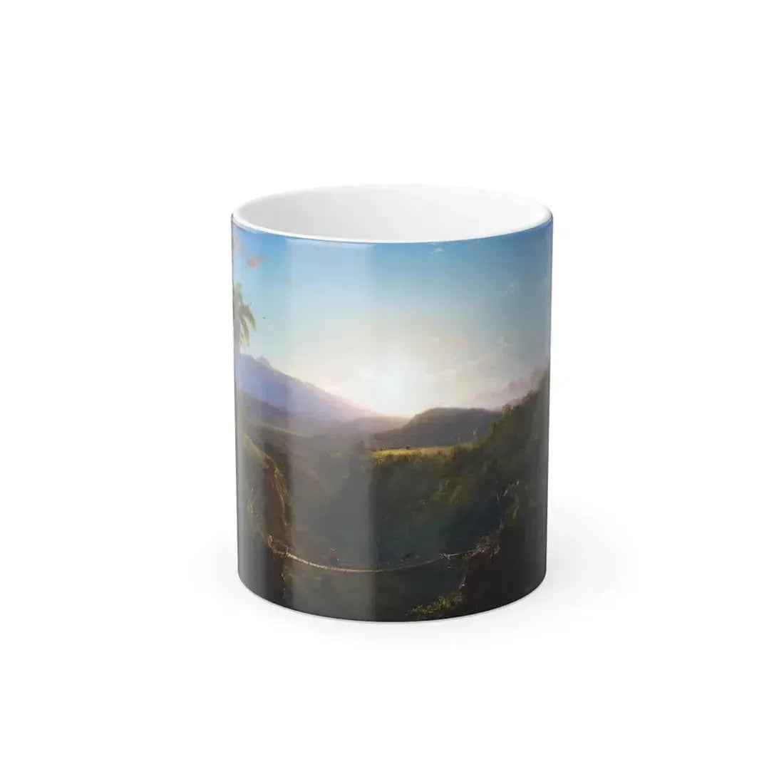 Frederic Edwin Church (1826-1900) Pinchincha - 1867 - Color Changing Mug 11oz 11oz - Go Mug Yourself