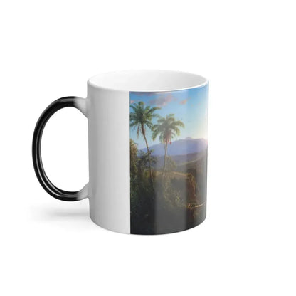 Frederic Edwin Church (1826-1900) Pinchincha - 1867 - Color Changing Mug 11oz - Go Mug Yourself