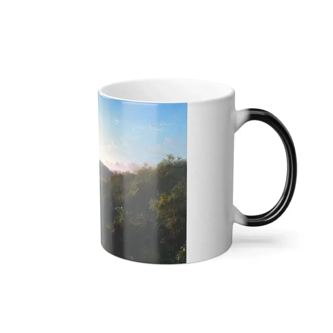 Frederic Edwin Church (1826-1900) Pinchincha - 1867 - Color Changing Mug 11oz - Go Mug Yourself