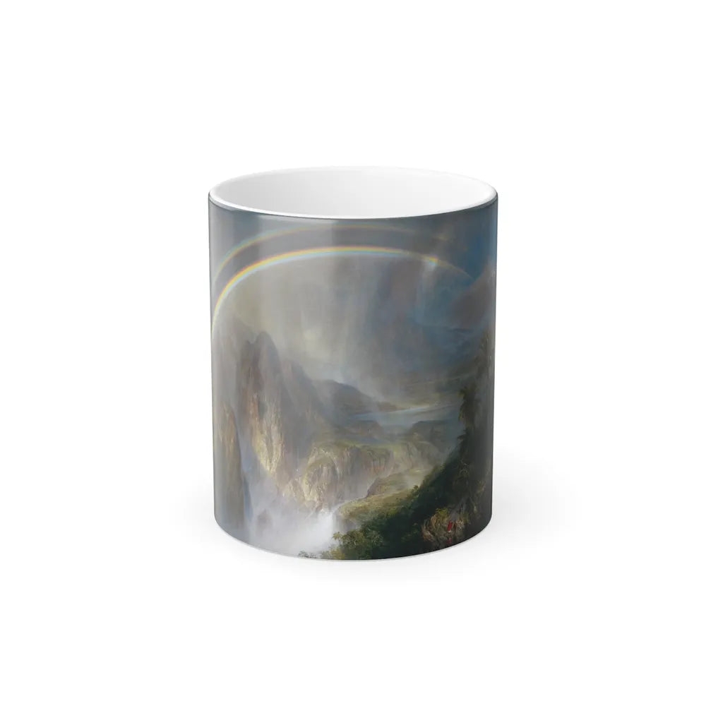 Frederic Edwin Church (1826-1900) Rainy Season in the Tropics - 1866 - Color Changing Mug 11oz-11oz-Go Mug Yourself