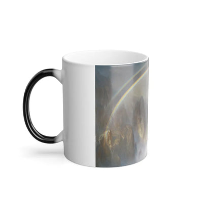 Frederic Edwin Church (1826-1900) Rainy Season in the Tropics - 1866 - Color Changing Mug 11oz-Go Mug Yourself