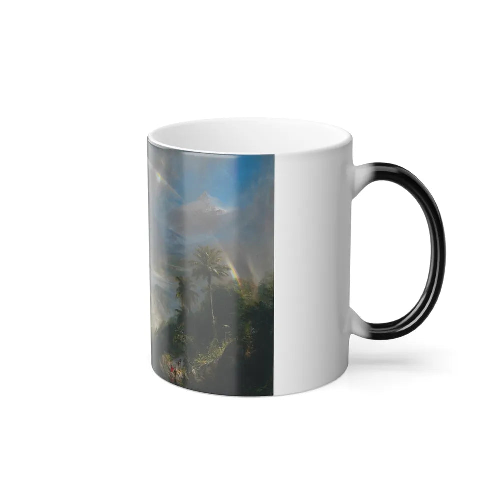 Frederic Edwin Church (1826-1900) Rainy Season in the Tropics - 1866 - Color Changing Mug 11oz-Go Mug Yourself