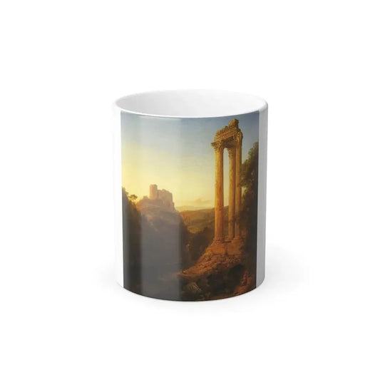 Frederic Edwin Church (1826-1900) Sunrise in Syria - Oil on canvas 1874 - Color Changing Mug 11oz 11oz - Go Mug Yourself