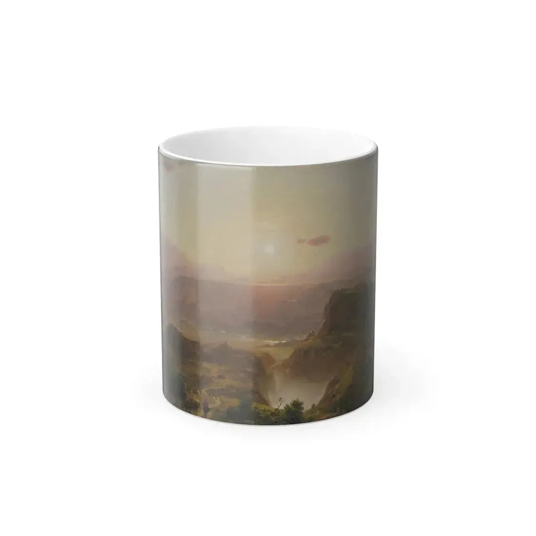 Frederic Edwin Church (1826-1900)  The Andes of Ecuador - Color Changing Mug 11oz 11oz - Go Mug Yourself