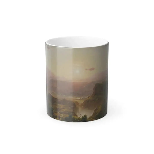 Frederic Edwin Church (1826-1900)  The Andes of Ecuador - Color Changing Mug 11oz 11oz - Go Mug Yourself