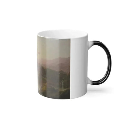 Frederic Edwin Church (1826-1900)  The Andes of Ecuador - Color Changing Mug 11oz - Go Mug Yourself