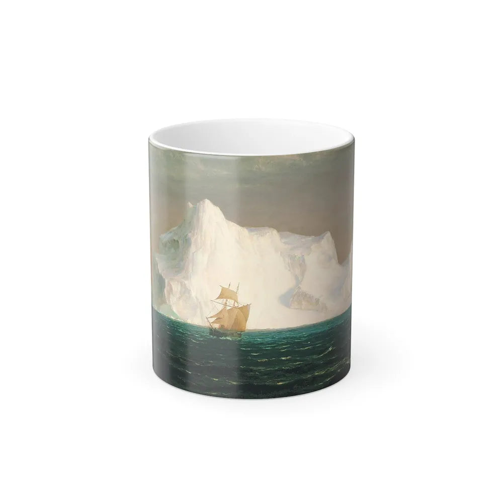 Frederic Edwin Church (1826-1900) The Iceberg - Oil on canvas 1891 - Color Changing Mug 11oz-11oz-Go Mug Yourself