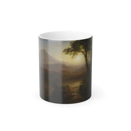 Frederic Edwin Church (1826-1900) Tropical Scenery - Color Changing Mug 11oz 11oz - Go Mug Yourself