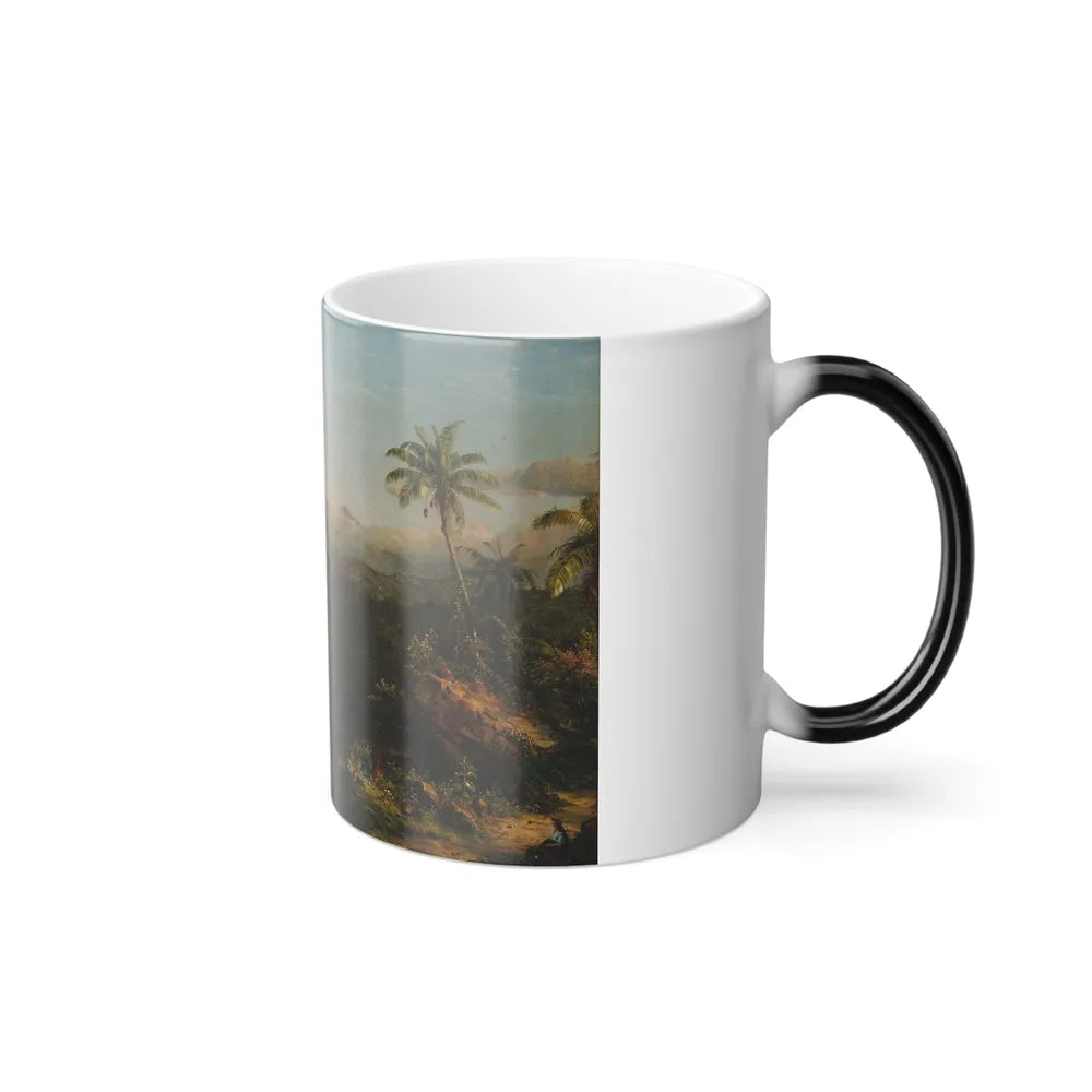 Frederic Edwin Church (1826-1900) View of Cotopaxi - Color Changing Mug 11oz-Go Mug Yourself