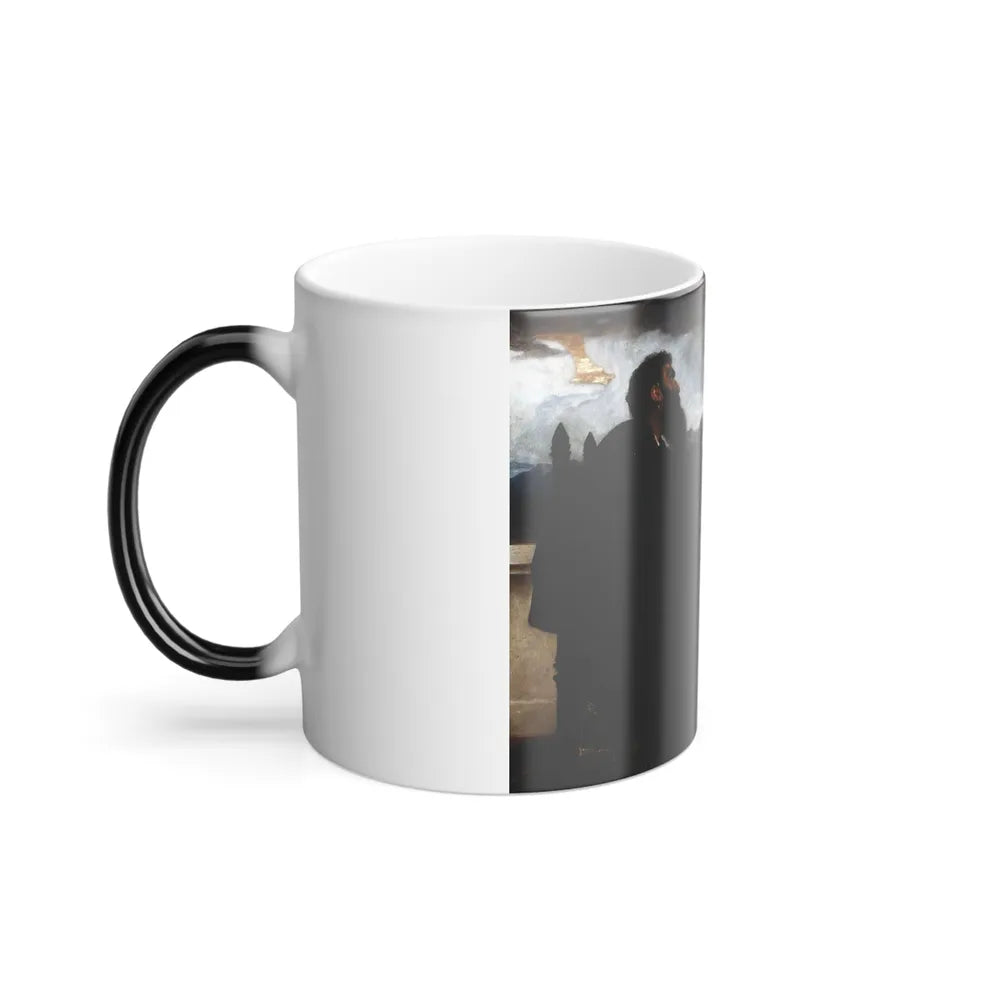 Frederic Leighton (1830-1896) David at Rest - 1865 - Color Changing Mug 11oz-Go Mug Yourself