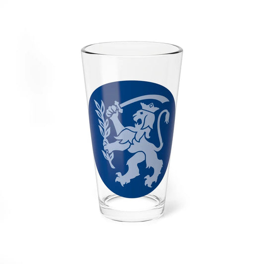 Fredericia Kommune coa (Denmark) (Coat of Arms) Pint Glass 16oz 16oz - Go Mug Yourself