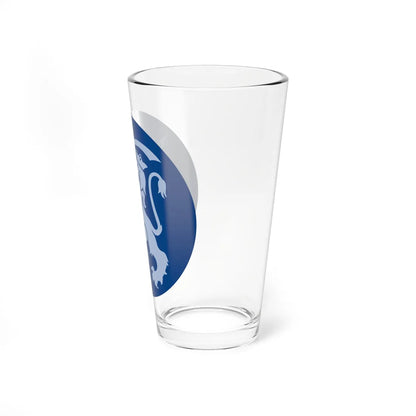 Fredericia Kommune coa (Denmark) (Coat of Arms) Pint Glass 16oz - Go Mug Yourself