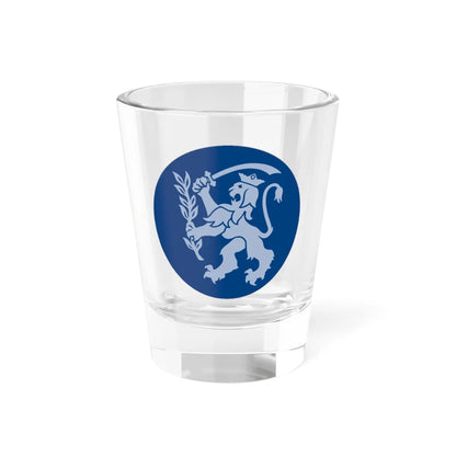Fredericia Kommune coa (Denmark) (Coat of Arms) Shot Glass 1.5oz 1.5oz - Go Mug Yourself