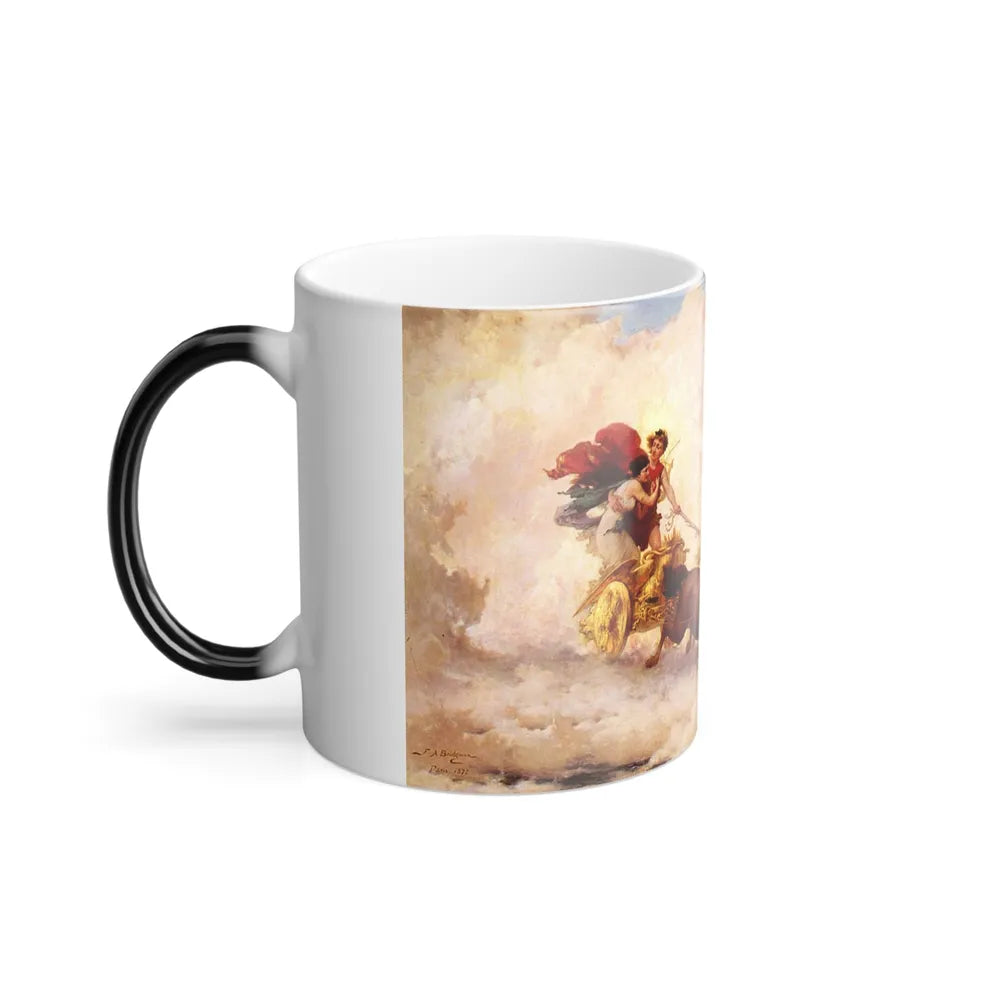 Frederick Arthur Bridgman (1847-1928) Apollon Enlevant Cyrene - Color Changing Mug 11oz-Go Mug Yourself